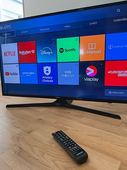 Samsung Smart TV 40 tum svart