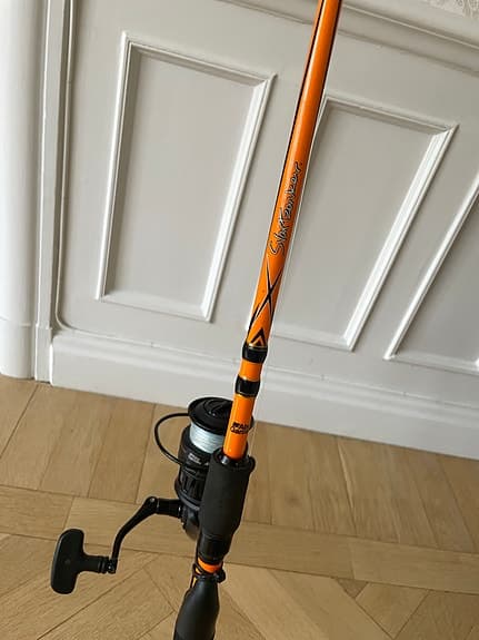 Abu Garcia Svartzonker X Gäddspö 2,41 m 30–100 g orange