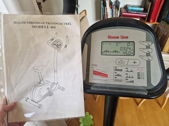 Home Line 455 motionscykel med träningsdator