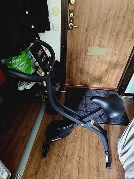 Träningscykel motionscykel svart