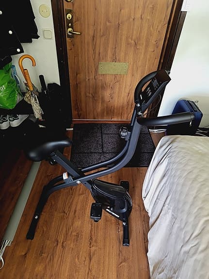 Träningscykel motionscykel svart