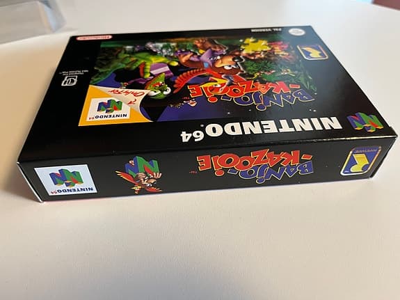 Banjo-Kazooie PAL Bergsala till Nintendo 64 - nyskick komplett cib