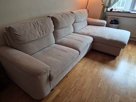 LIDHULT bädsoffa med schäslong