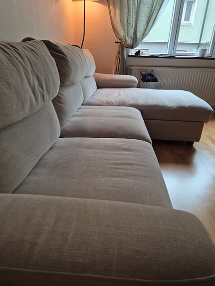 LIDHULT bädsoffa med schäslong