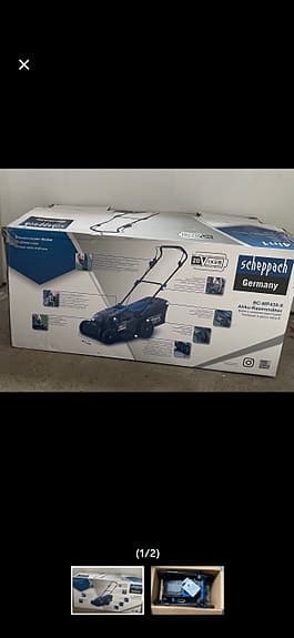 Scheppach 20 V batteridriven gräsklippare