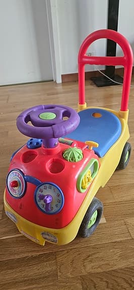 Gåbil med handtag läragå bil