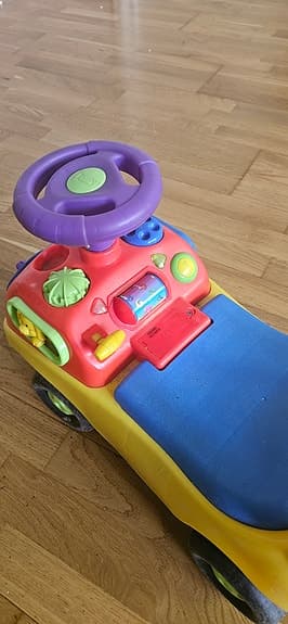 Gåbil med handtag läragå bil