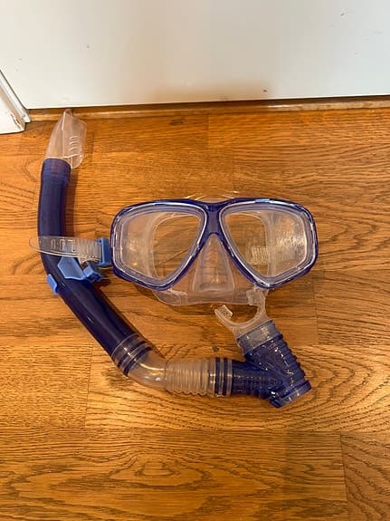 Junior Mares snorkelset fenor och cyklop
