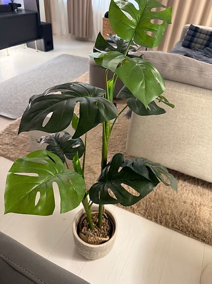 Konstgjord växt Monstera 100cm
