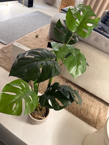 Konstgjord växt Monstera 100cm