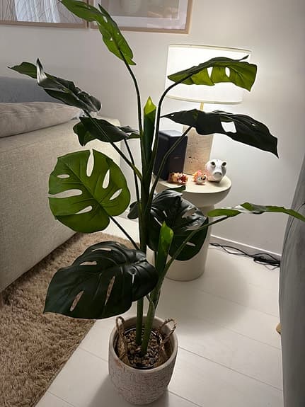 Konstgjord växt Monstera 100cm