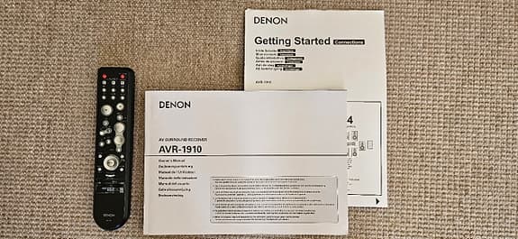 Denon AVR-1910 AV Surround Receiver / förstärkare (7.1 ch)