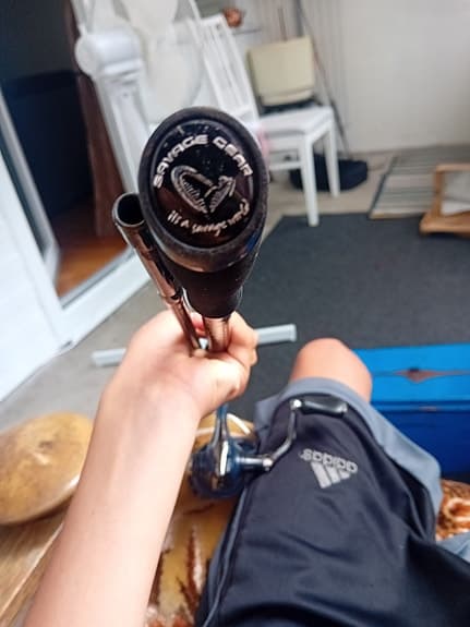 Savage Gear spö 8'6" med Shimano haspelrulle 14 till 40 gram