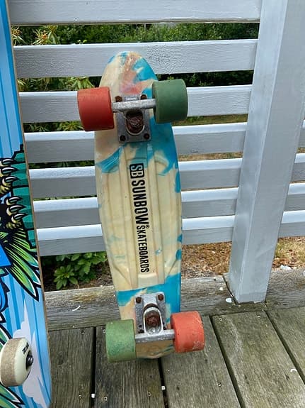 Tony Hawk skateboard + Sunbow cruiserbräda