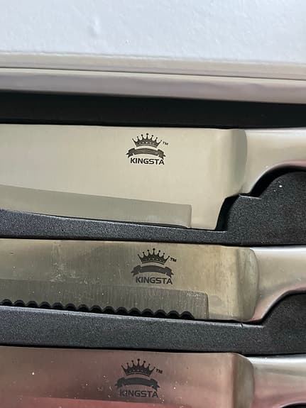 Kingsta Spirit knivset 5 delar rostfritt stål