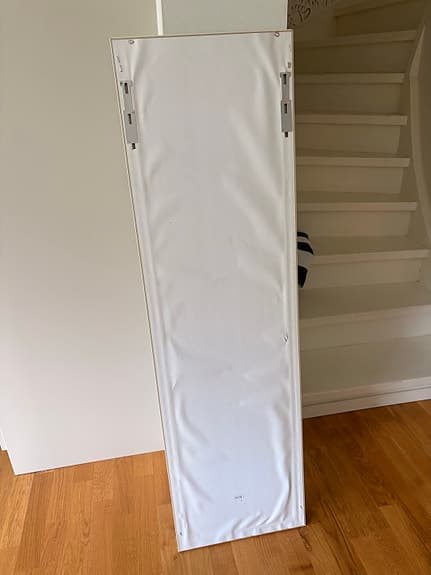 2st speglar med vit ram