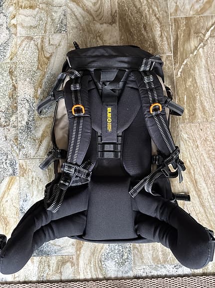 Everest ryggsäck svart 55 liter