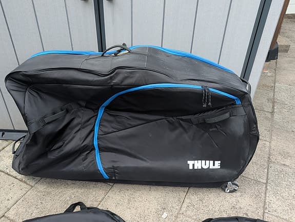 Thule cykelresväska svart