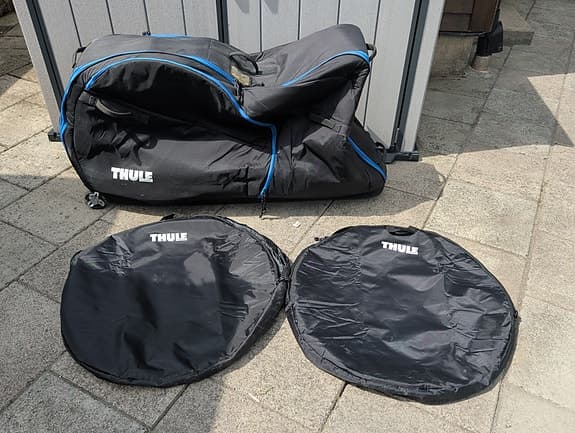 Thule cykelresväska svart