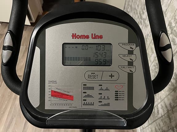Motionscykel monark home line 455