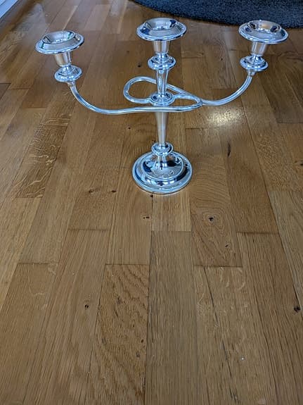 Ljusstake kandelaber i metall