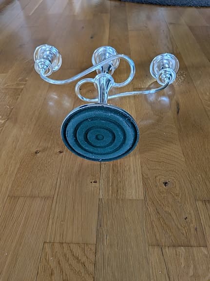 Ljusstake kandelaber i metall