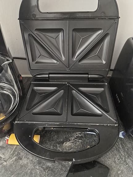 Sandstrøm smörgåsgrill svart