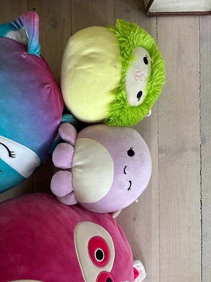 Squishmallows gosedjur set med 4 st