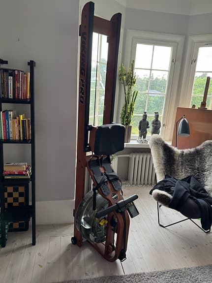 Exklusiv vattenroddmaskin i trä - First Degree Fitness Viking PRO