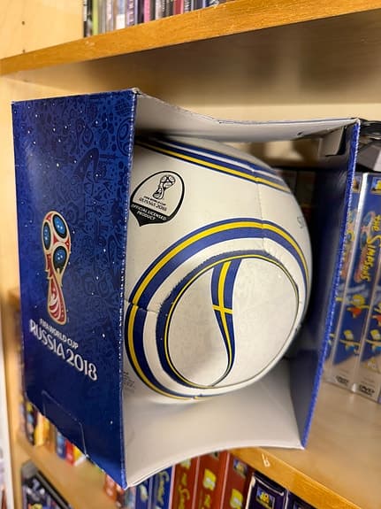FIFA World Cup Russia 2018 fotboll Sverige vit/blå/gul