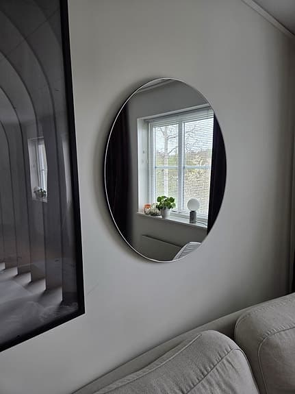 Spegel rund 80cm
