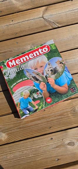 Memory Garden utomhusspel för barn 3+