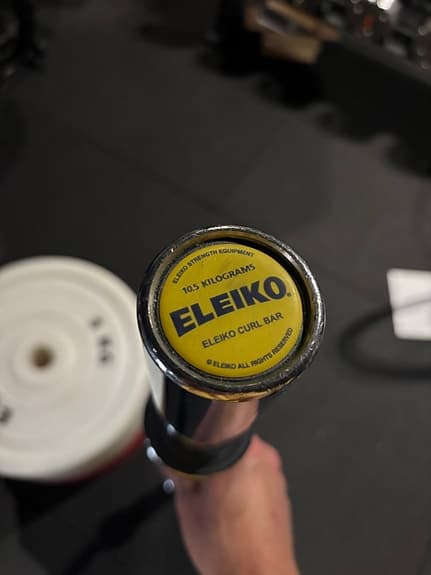 Eleiko curlstång 10.5 kg