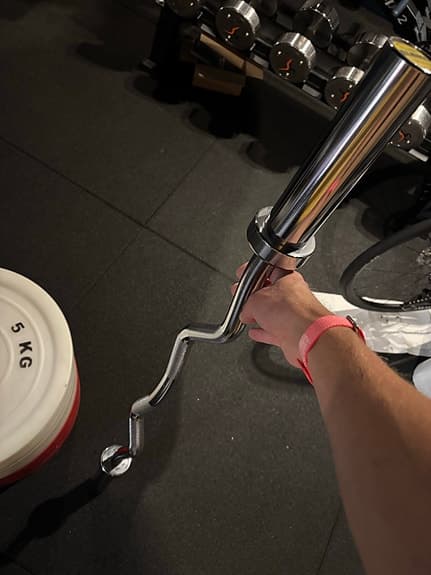 Eleiko curlstång 10.5 kg