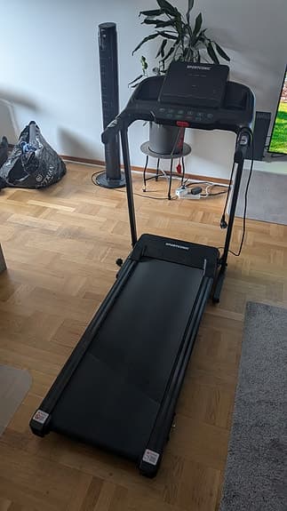 Sportonic löpband svart med Garanti