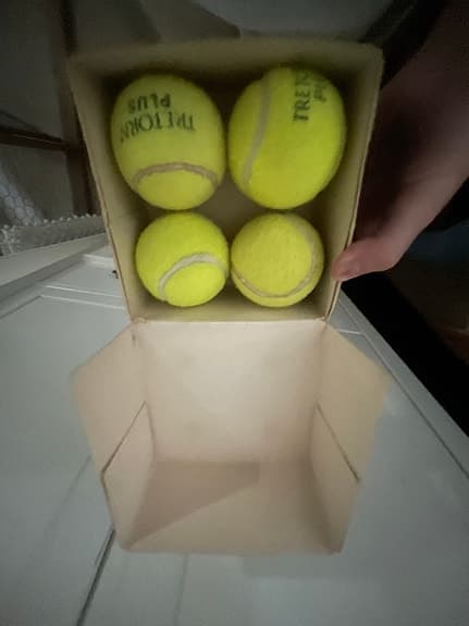 Tretorn XL tennisbollar self-pressure