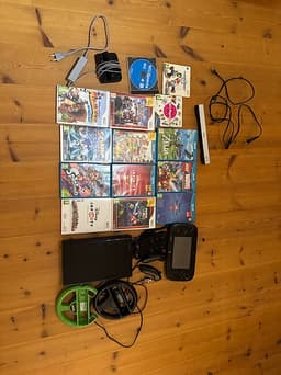 Nintendo Wii U 32 GB + spel, Disney Infinity, figurer och tillbehör…