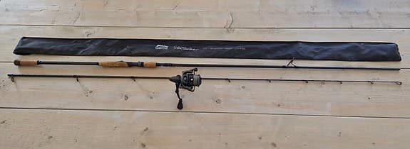 Quick 5 3000 FD haspelrulle med  Abu Garcia Svartzonker