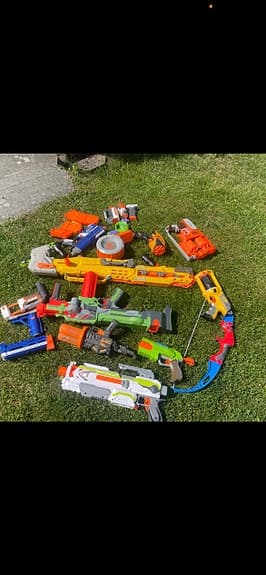 Nerf leksaksvapen paket