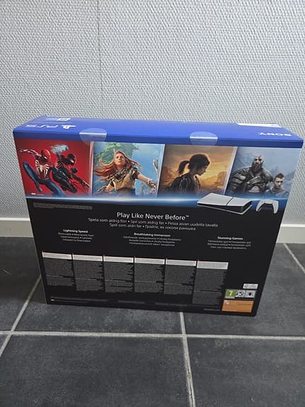Oöppnat Playstation 5