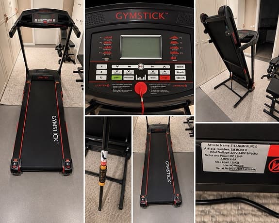 Gymstick Titanium RUN 2.0 – Hopfällbart
