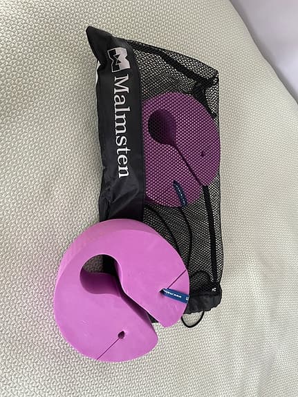 Malmsten flytringar / armpuffar för simträning lila