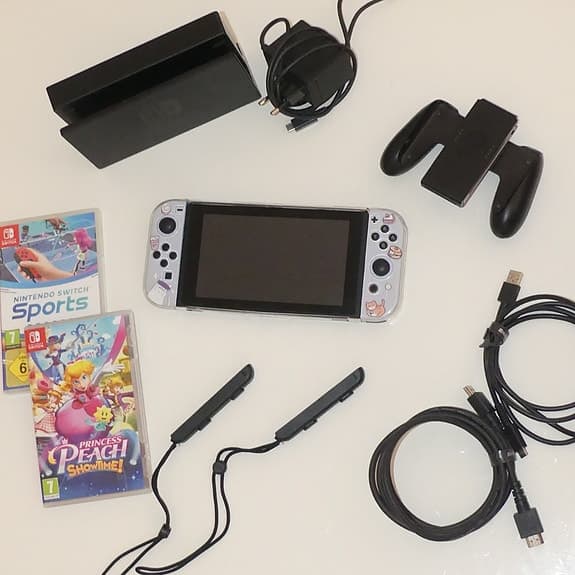 Nintendo Switch LCD med två spel