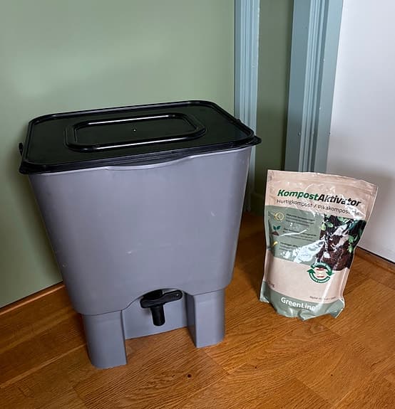 Bokashi komposthink med tappkran