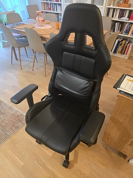 Gamingstol Mission SG Vulcan Black