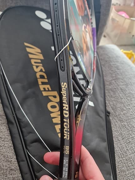 Yonex Super RD Tour 95 tennisracket med fodral