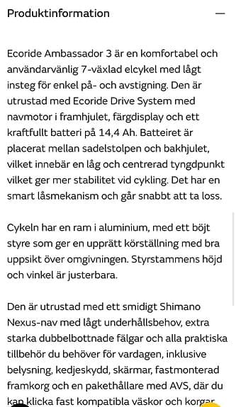 Ecoride, Ambassador 3