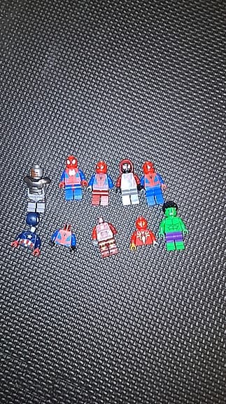 Lego Marvel minifigurer