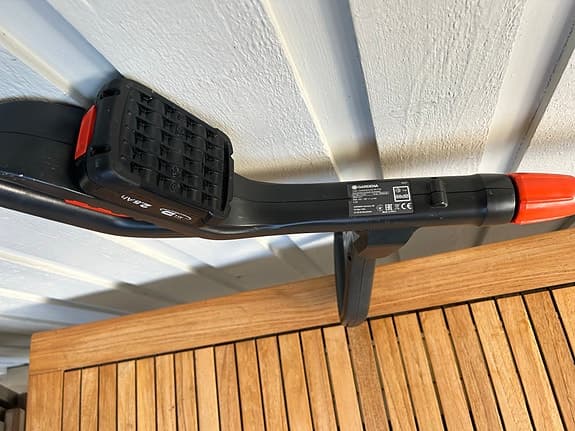 Gardena grästrimmer batteridriven svart/orange
