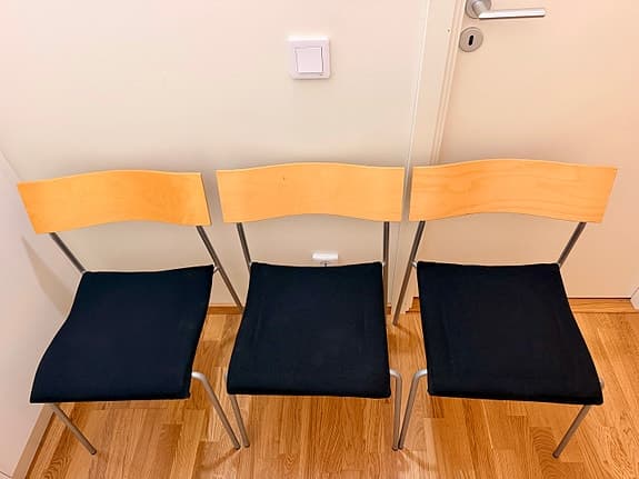 3 Lammhults Campus Chairs